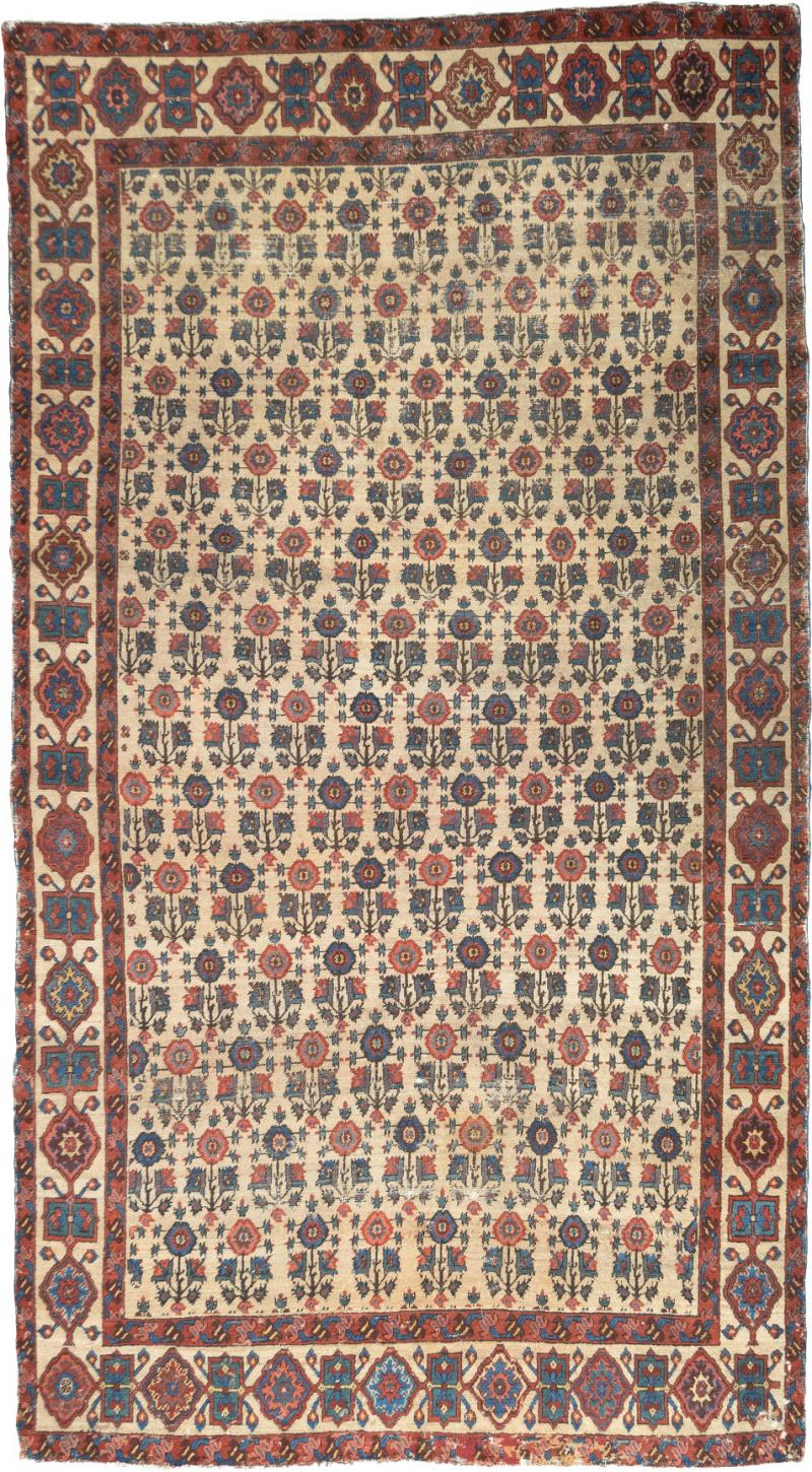 Antique Persian Bakhshayesh Rug 5 2 x 9 4 