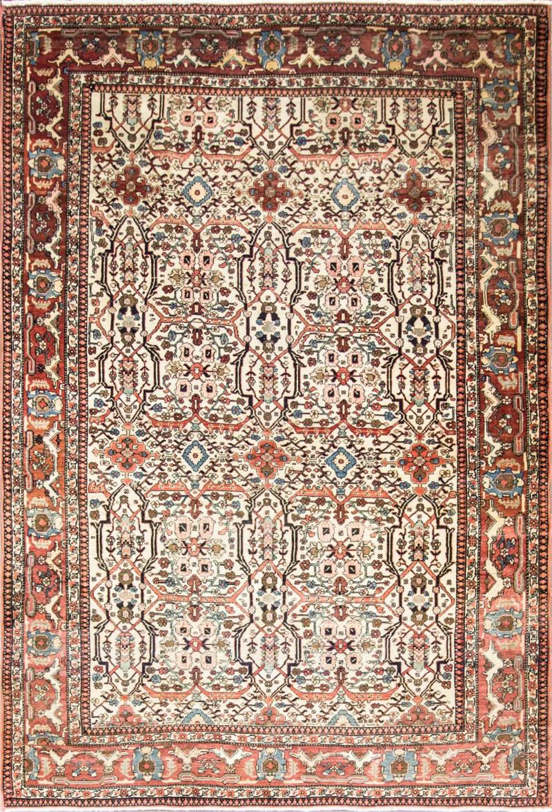 Antique Persian Feraghan Sarouk Carpet 68 x 101 