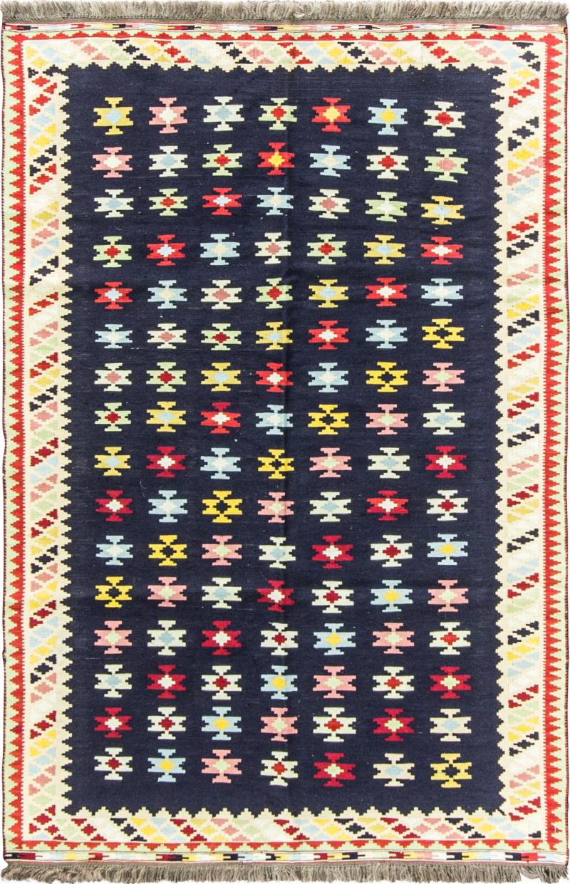 Antique Persian Ghashghai Kilim 33 x 53 Very Fine