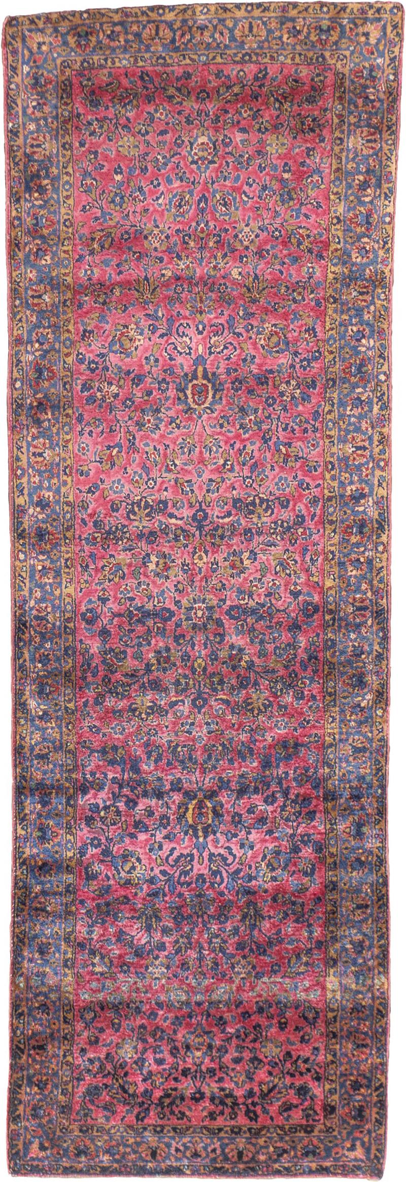 Antique Persian Kashan Rug 1 11 x 5 11 