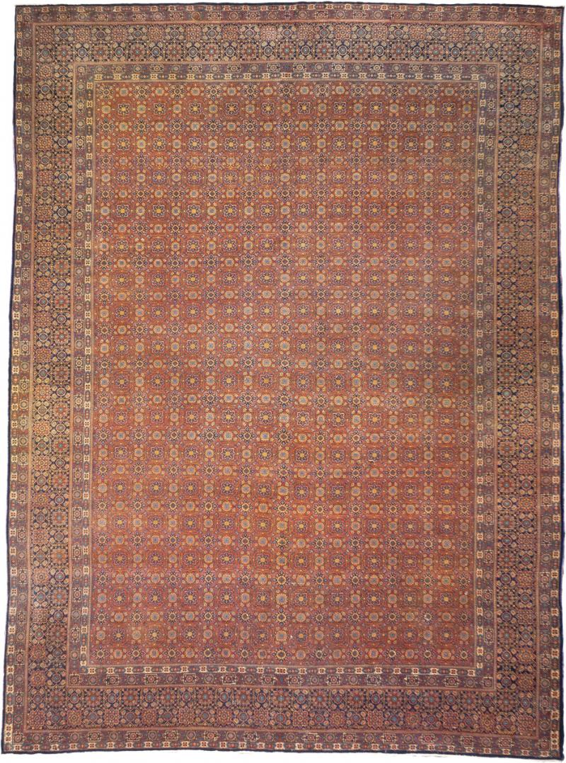 Antique Persian Kashan Rug 7 10 x 10 8 