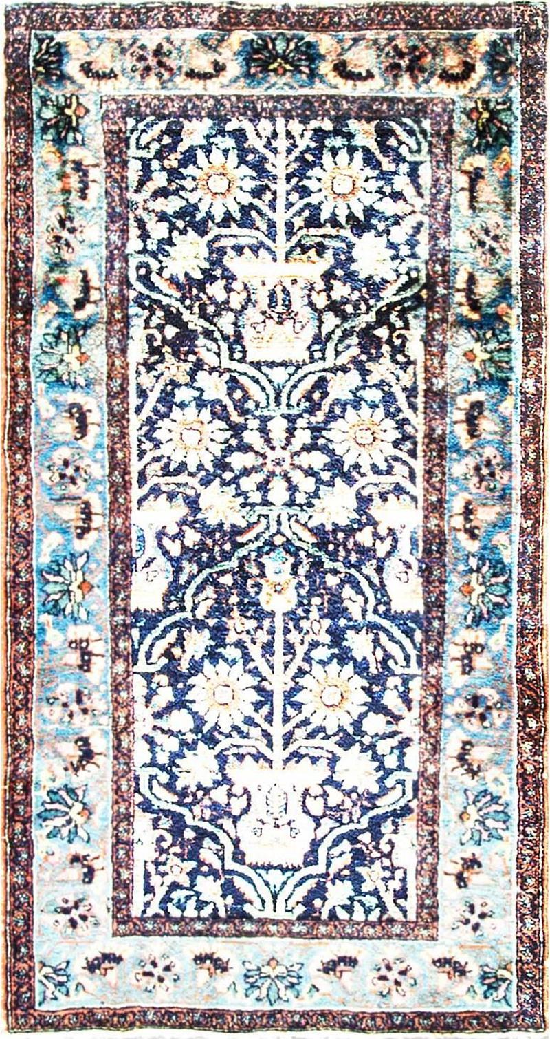 Antique Persian Lilihan Rug