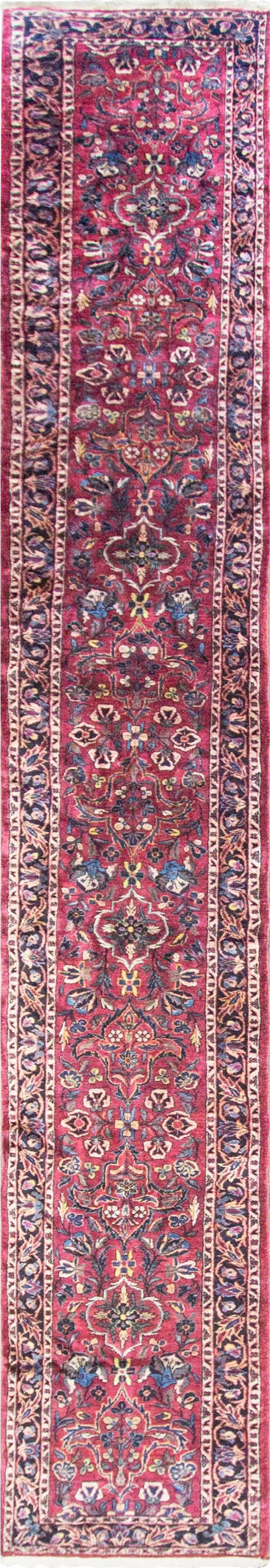 Antique Persian Lilihan Runner 28 x 19