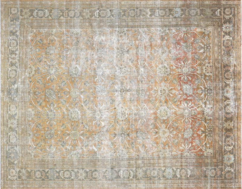 Antique Persian Mahal Rug 102 x 1211 