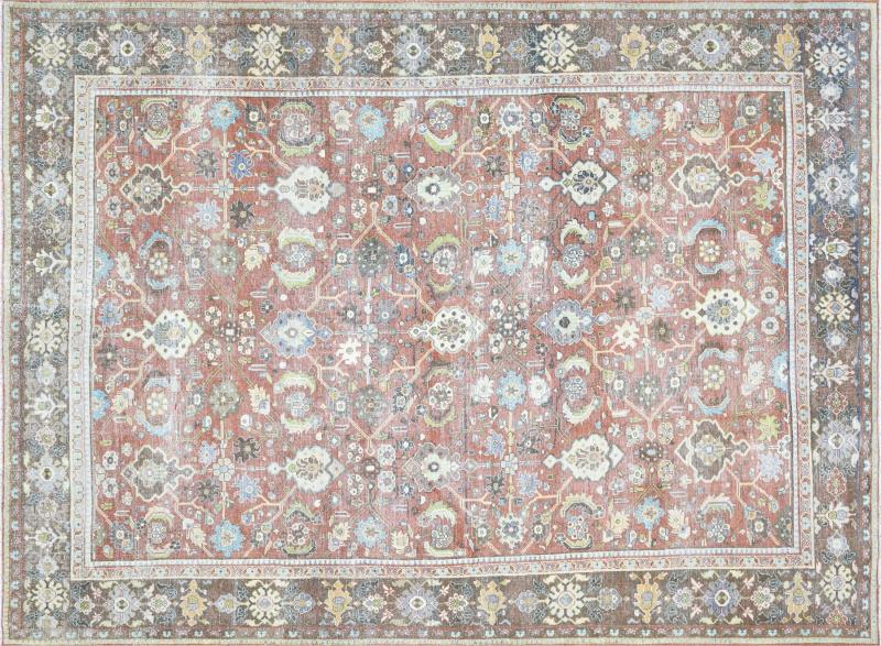 Antique Persian Mahal Rug 86 x 116 