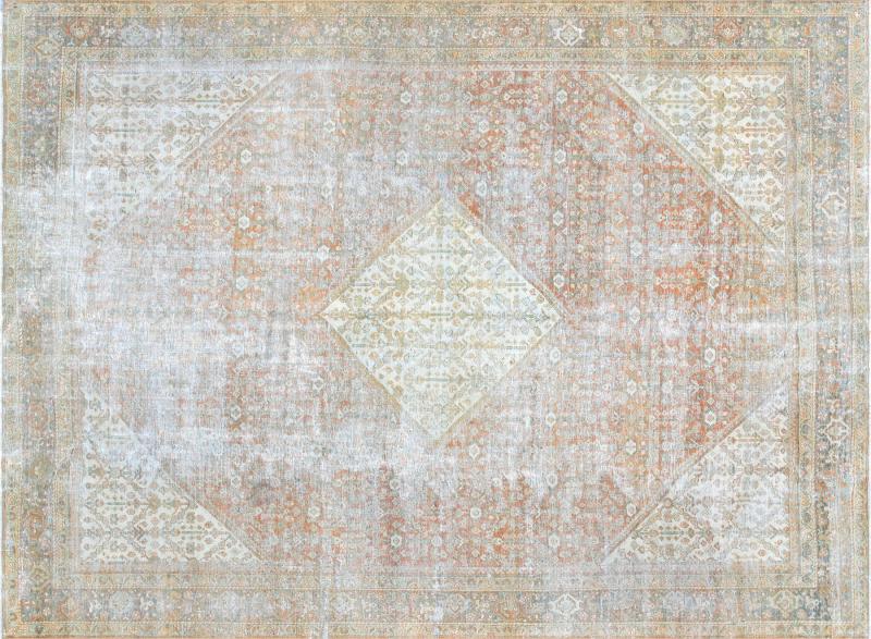 Antique Persian Mahal Rug 86 x 117 