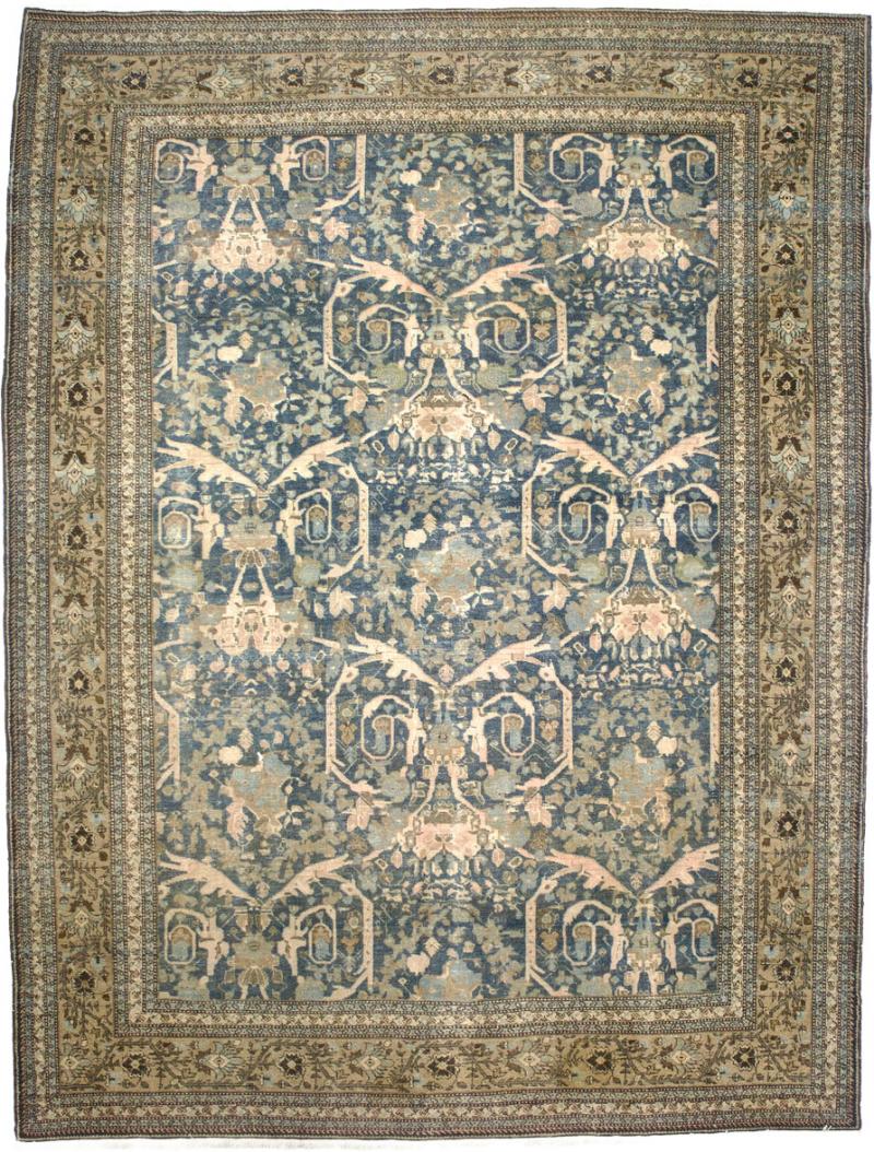 Antique Persian Malayer Rug 7 10 x 10 4 