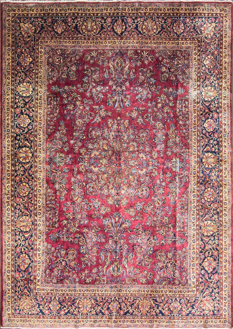 Antique Persian Manchester Kashan Carpet 811 x 126 