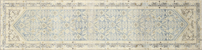 Antique Persian Melayer Runner 33 x 135 