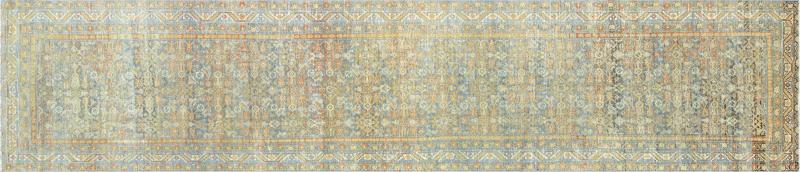 Antique Persian Melayer Runner 33 x 157 