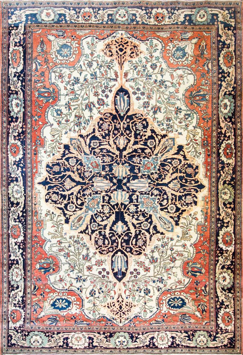 Antique Persian Sarouk Feraghan