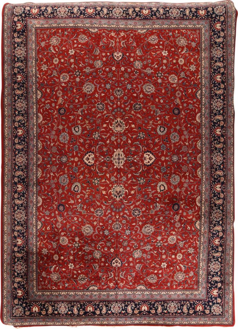 Antique Persian Sarouk Rug 10 x 14 