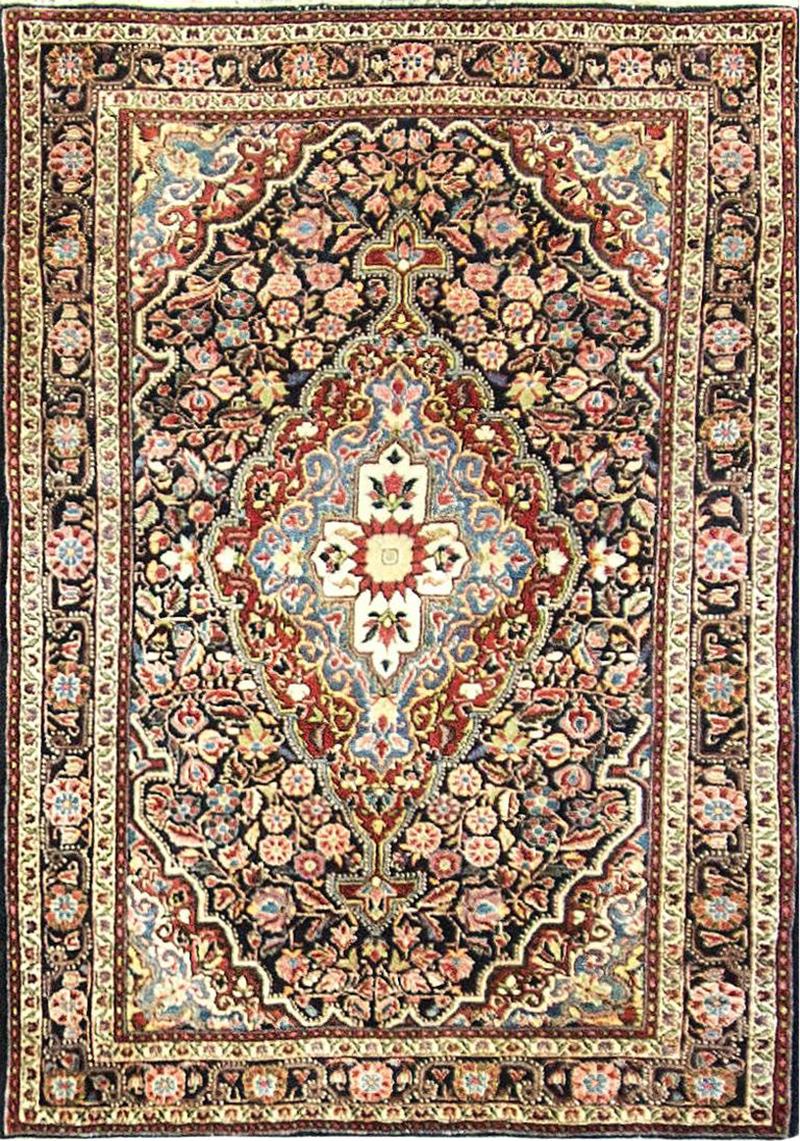 Antique Persian Sarouk Rug
