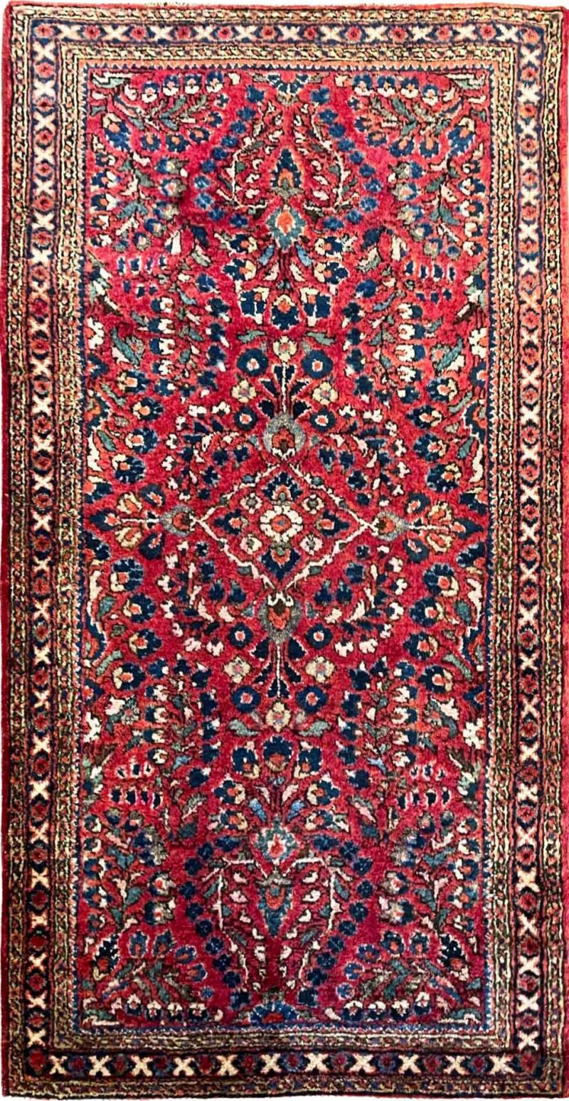Antique Persian Sarouk Rug C 1920