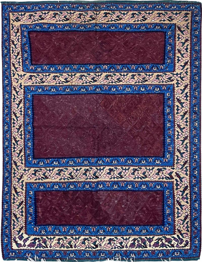 Antique Persian Senneh Kilim Unique