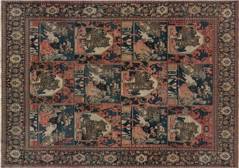 Antique Persian Senneh Rug