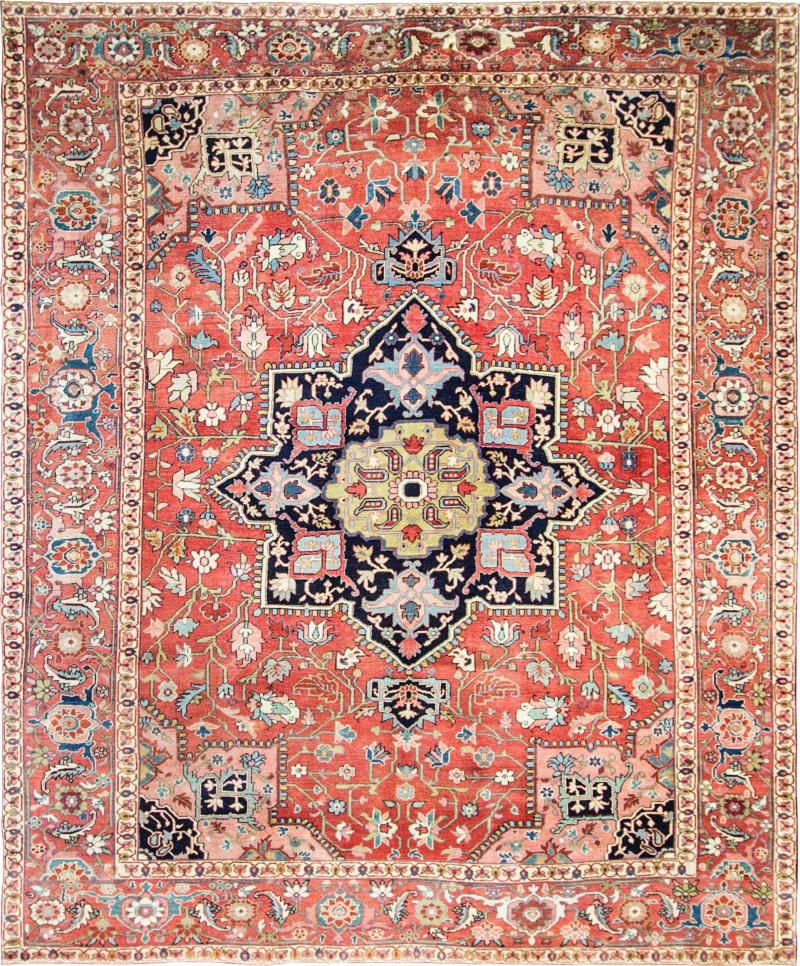 Antique Persian Serapi Carpet Fine Quality