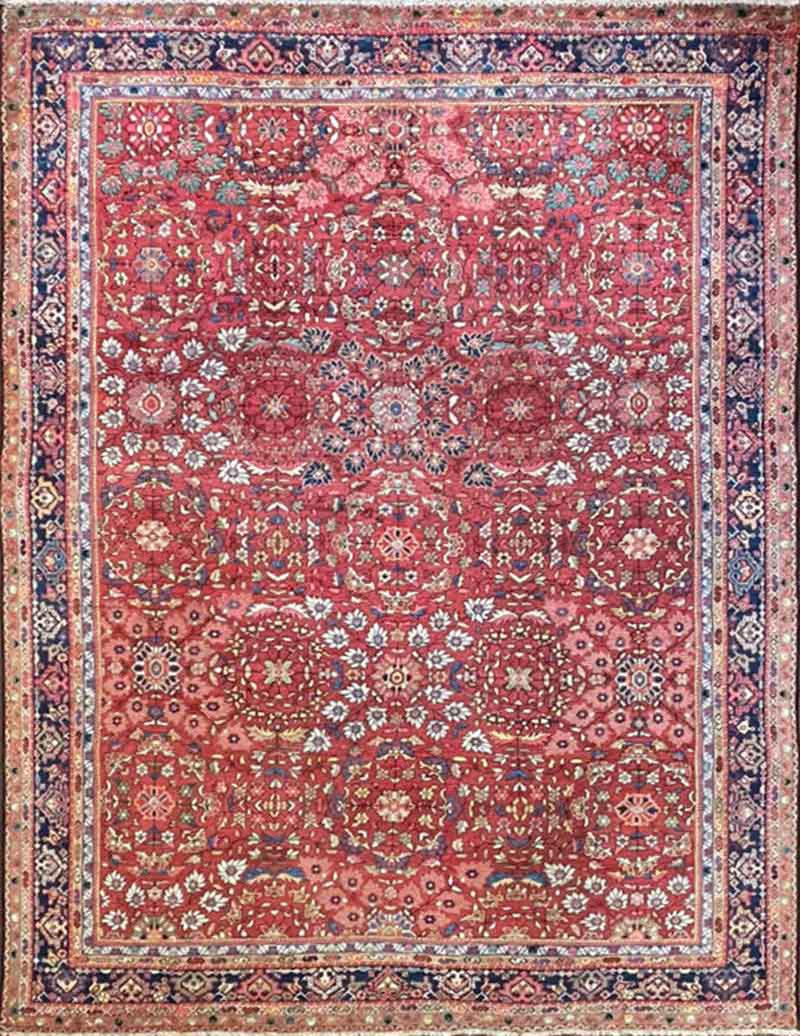 Antique Persian Sultanabad Mahal c 1900s 811 x 1111 