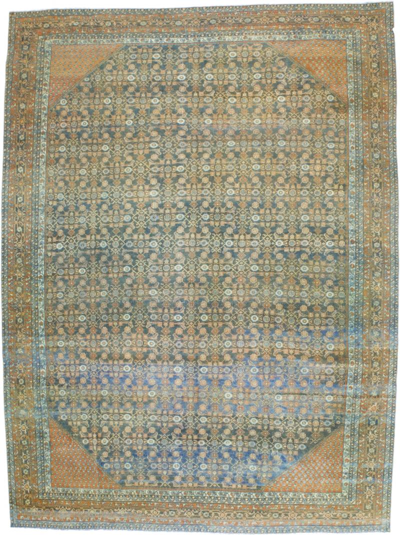 Antique Persian Sultanabad Rug 89 x 118 
