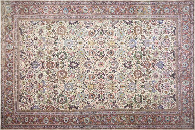 Antique Persian Tabriz Rug 163 x 2410 