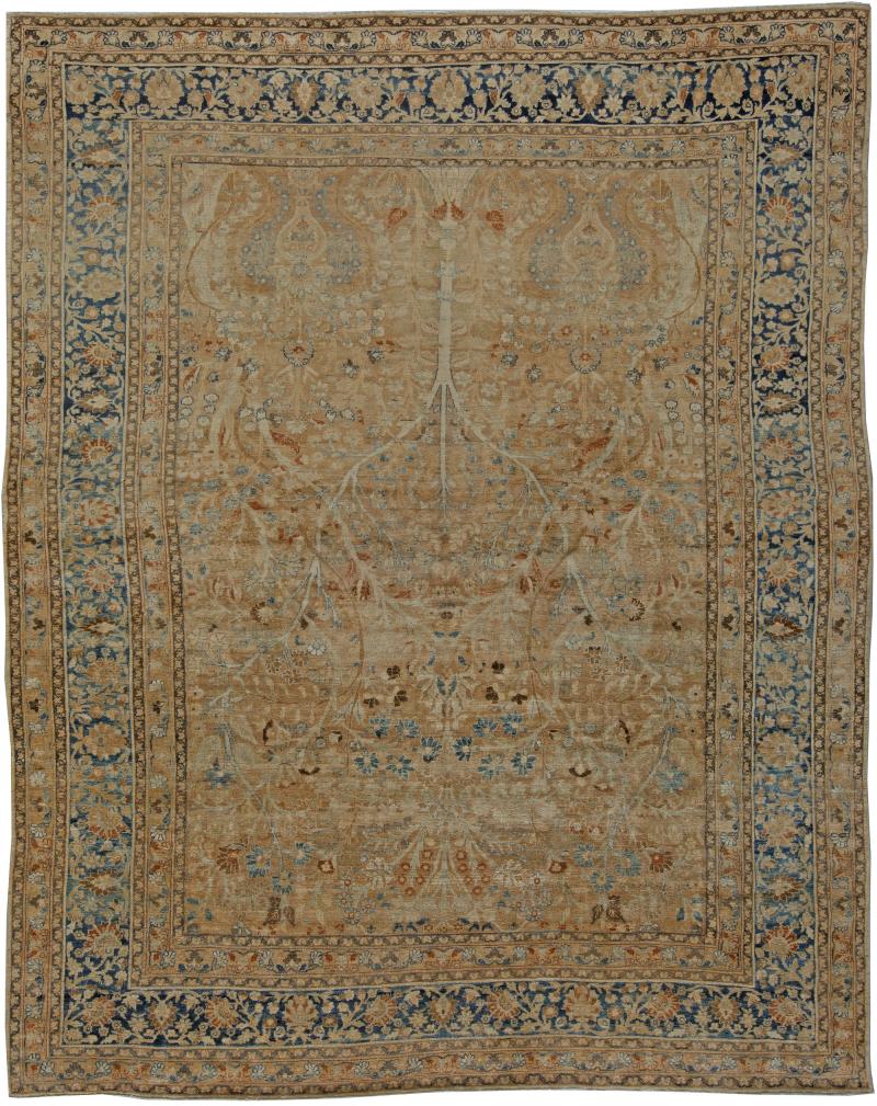 Antique Persian Tabriz Rug