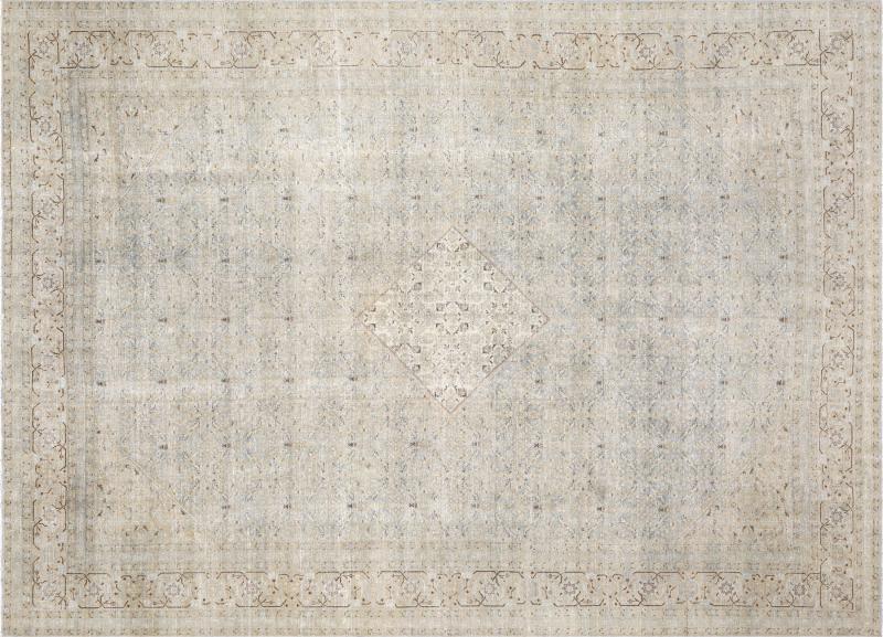 Antique Persian Tabriz Rug 93 x 1211 