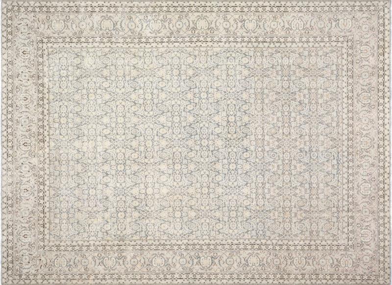 Antique Persian Tabriz Rug 94 x 128 