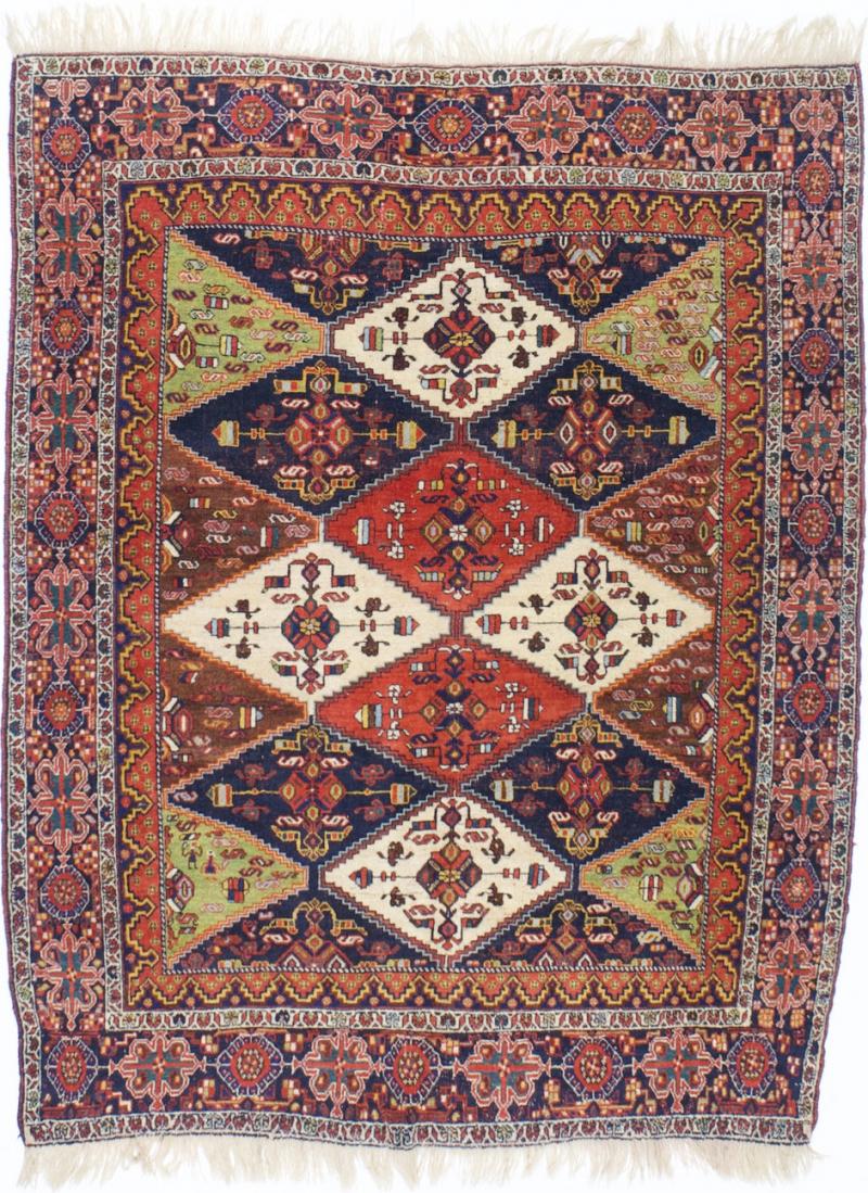 Antique Persian Tribal Afshar Rug 410 x 62 