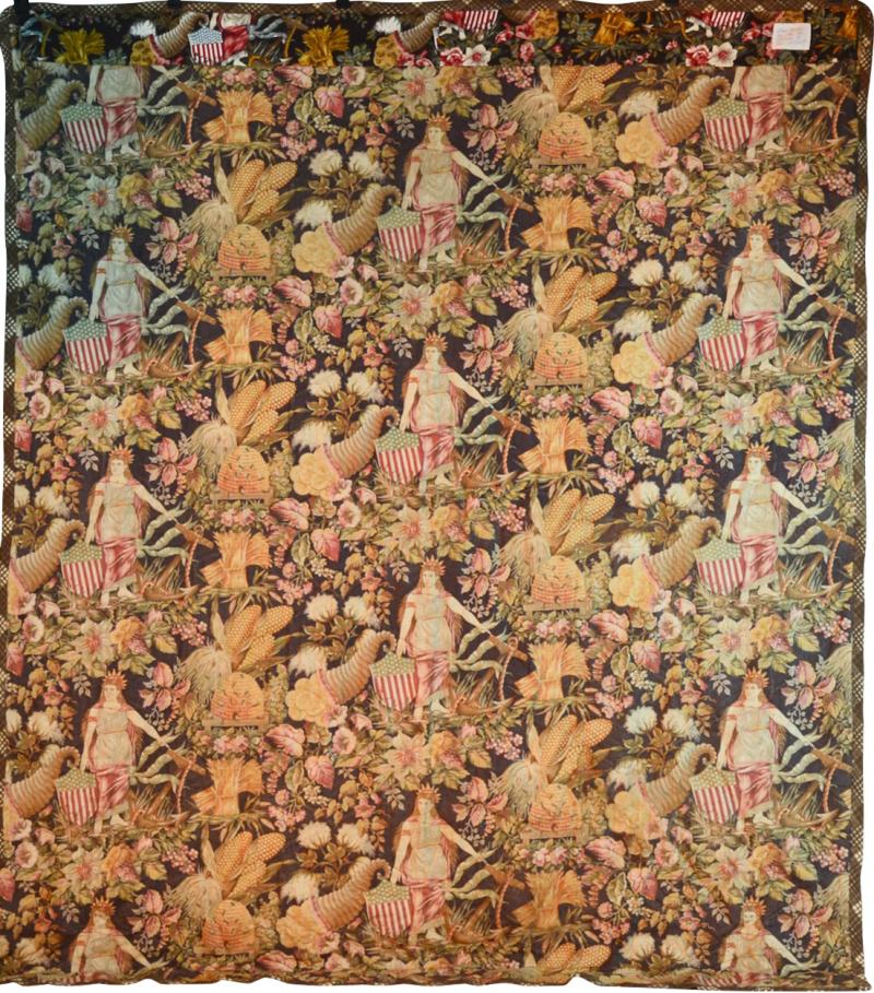 Antique Quilt Lady Liberty
