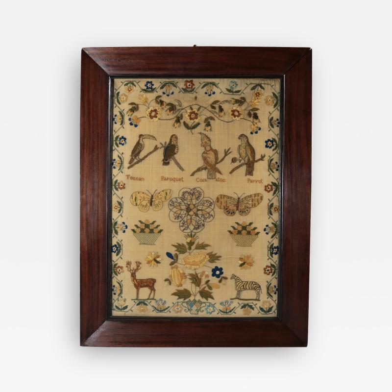 Antique Sampler 1834 by Hannah Prince Aged 13