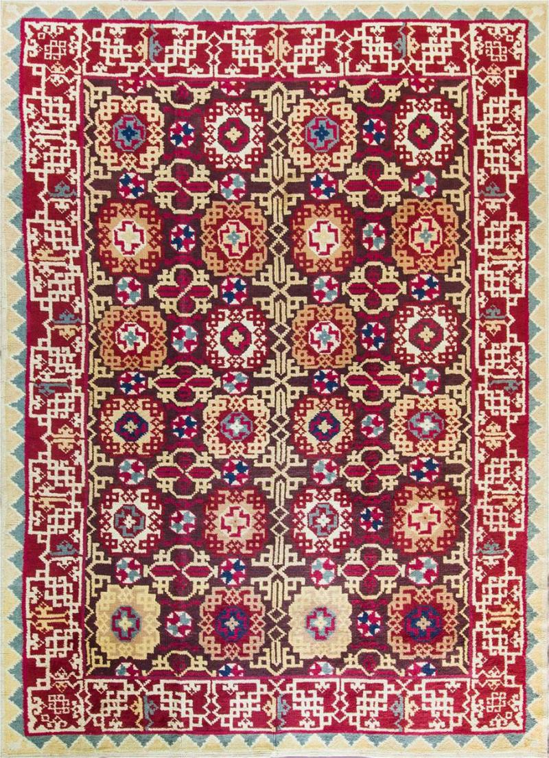 Antique Savoriness English Carpet 8 x 11