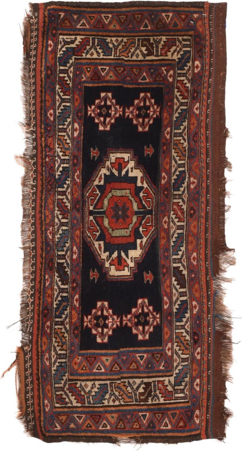 Antique Shashsavan Rug 1 6 x 3 3 