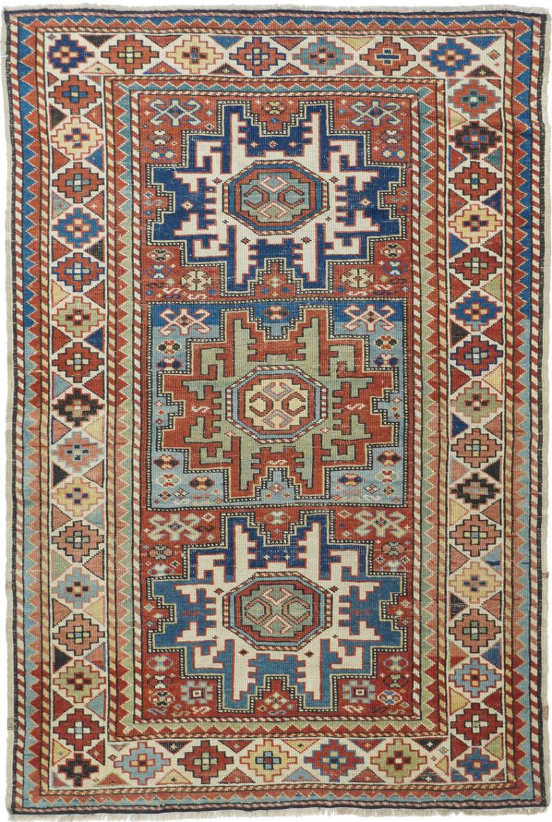 Antique Shirvan Rug 3 3 x 5 0 