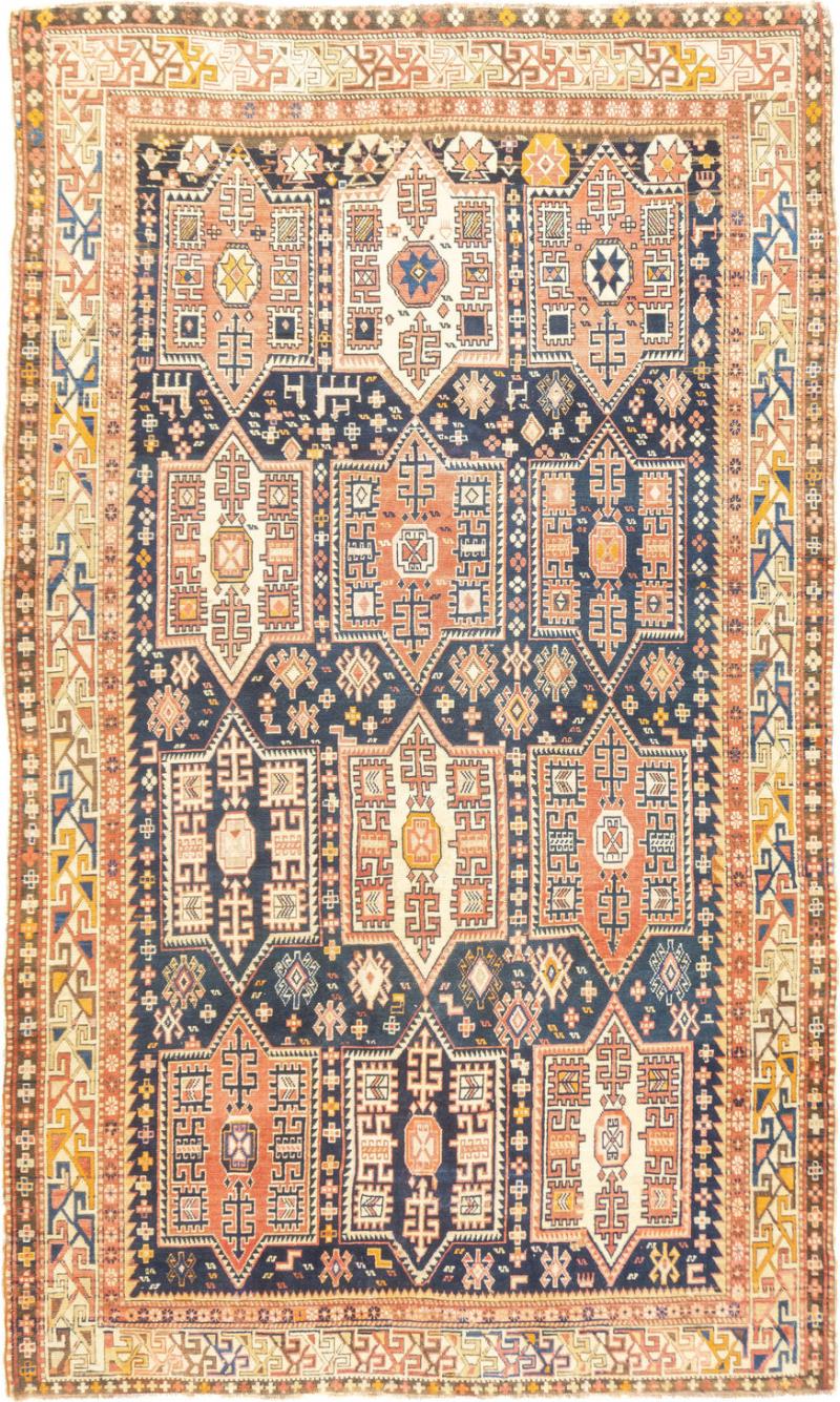 Antique Shirvan Rug 62 x 102