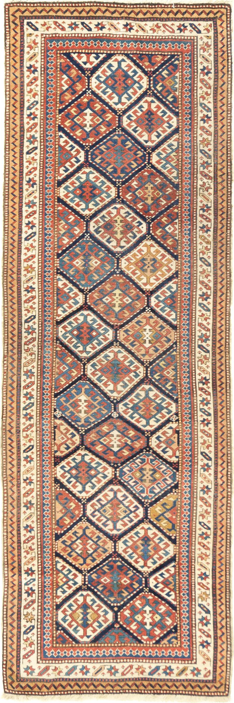 Antique Shirvan Runner 34 x 96