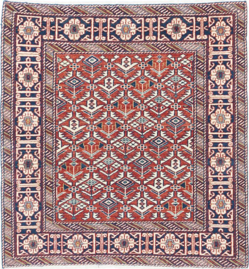 Antique Shrivan Rug 3 2 x 3 4 