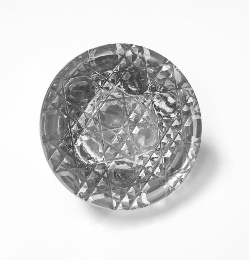 Antique Silver Inkwell Paperweight Birmingham 1900 H. Matthews