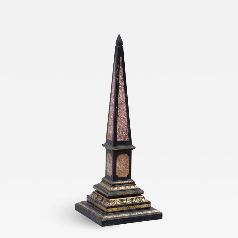 Antique Slate Obelisk Circa 1840