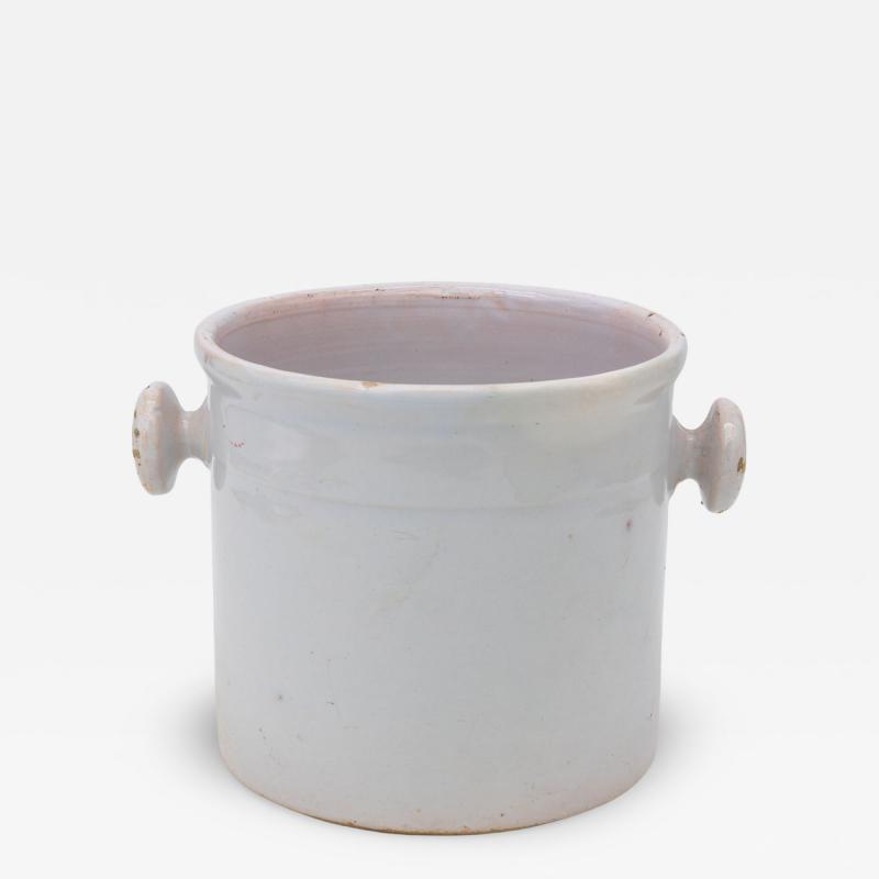 Antique Stoneware Urn Italy Early 20th C 
