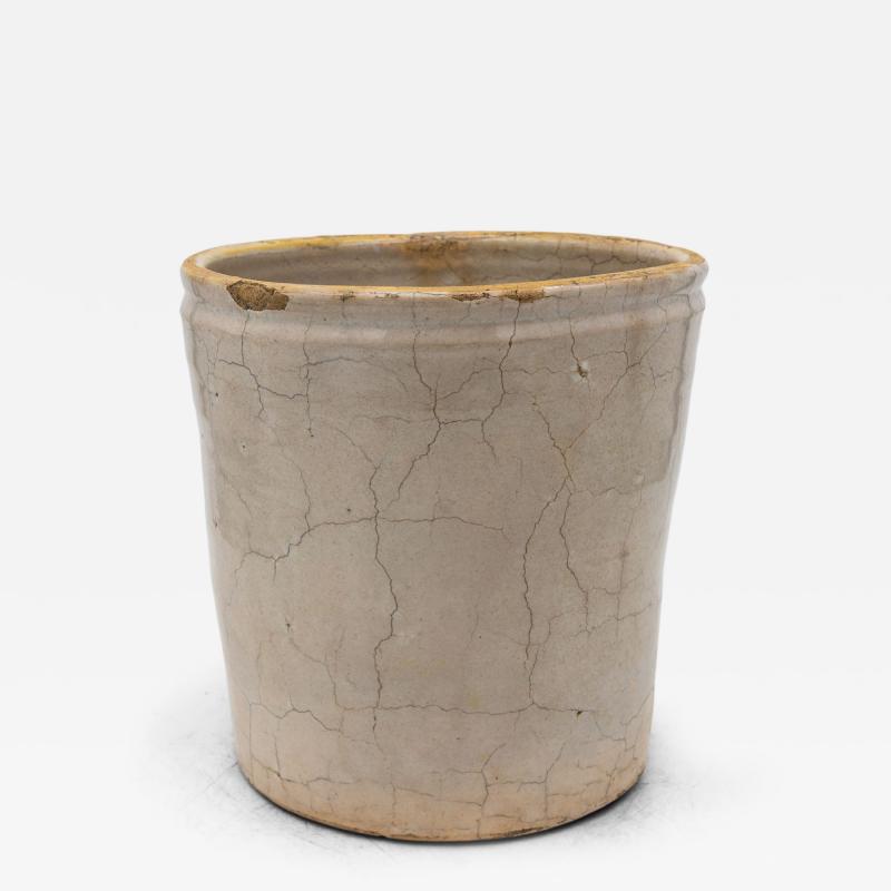 Antique Stoneware Urn Italy Early 20th C 