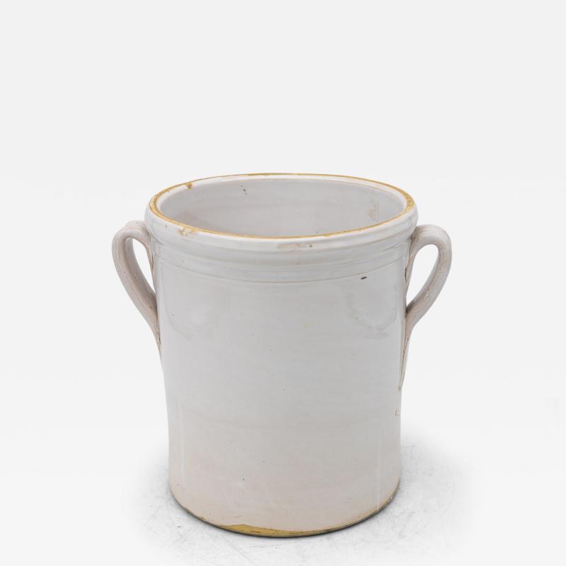Antique Stoneware Urn Italy Early 20th C 