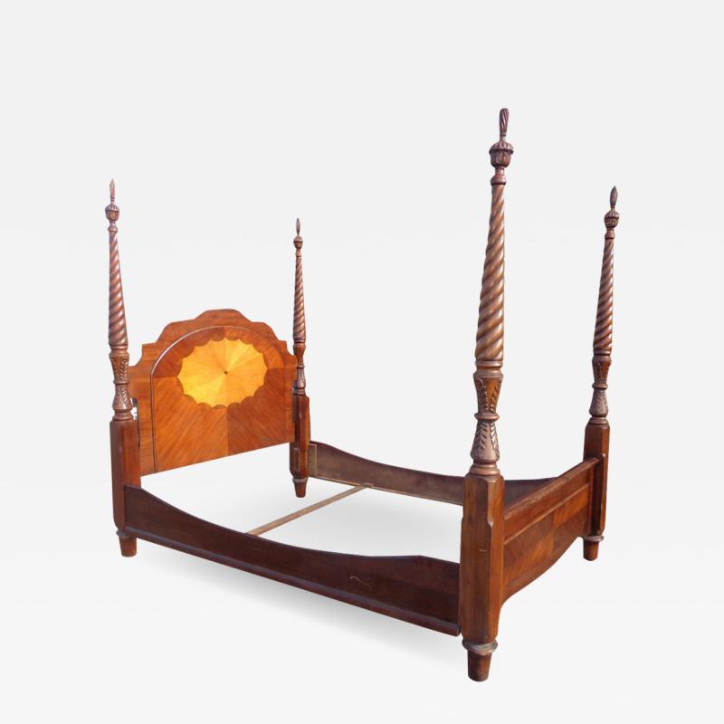 Antique Style 4 Poster Bed