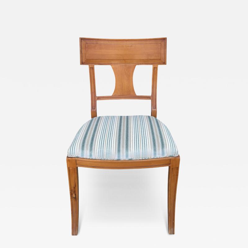 Antique Swedish Regency Klismos Side Chair 1 of 3