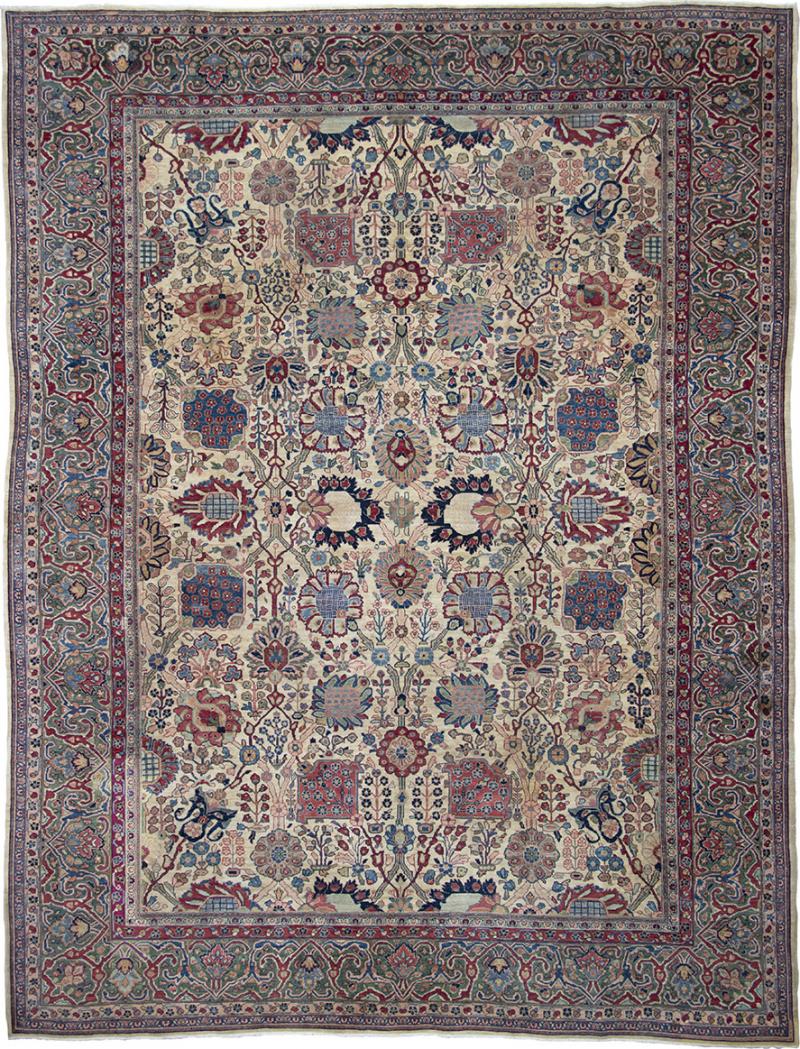 Antique Tabriz Carpet DK 113 95 