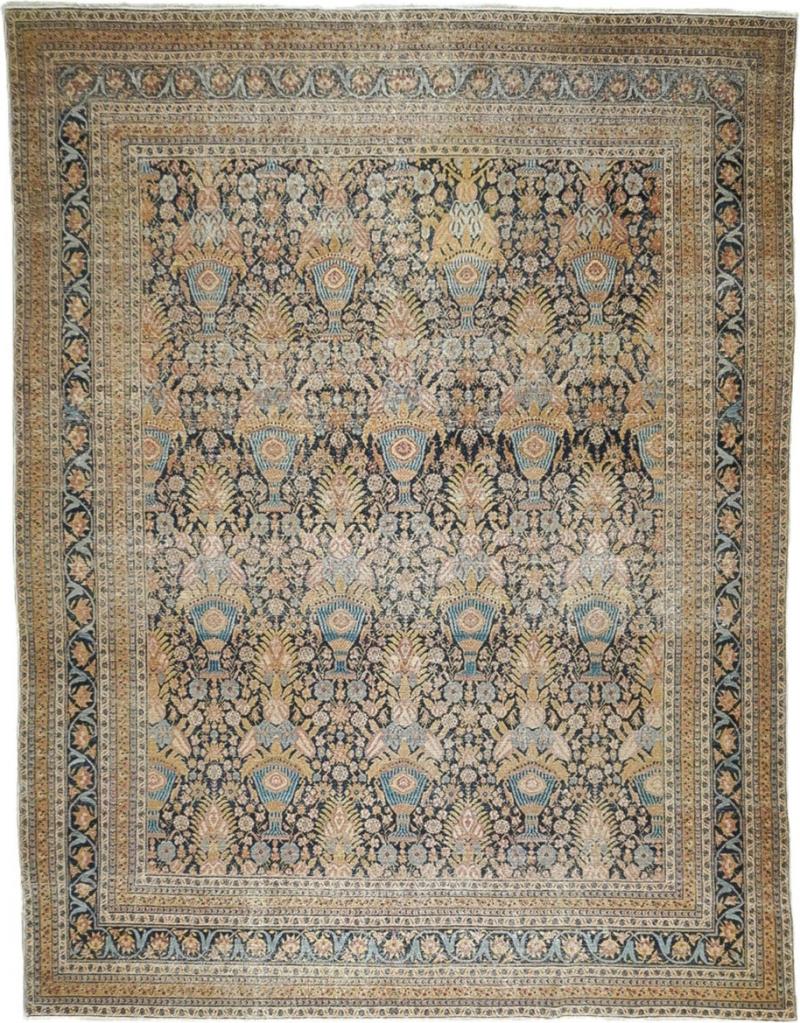 Antique Tabriz Rug 74 x 97