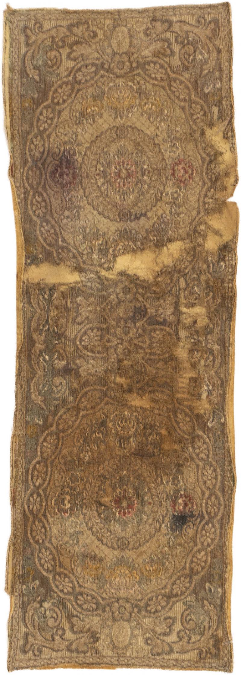 Antique Textile Rug 1 4 x 3 11 