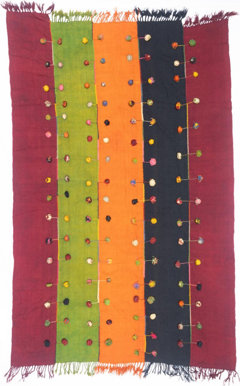 Antique Textile Rug 6 5 x 10 1 