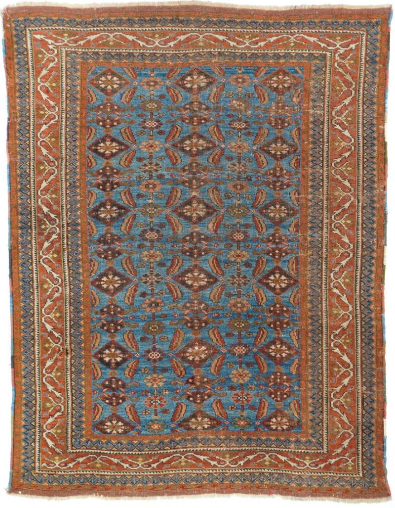 Antique Tribal Afshar Rug 3 11 x 5 3 