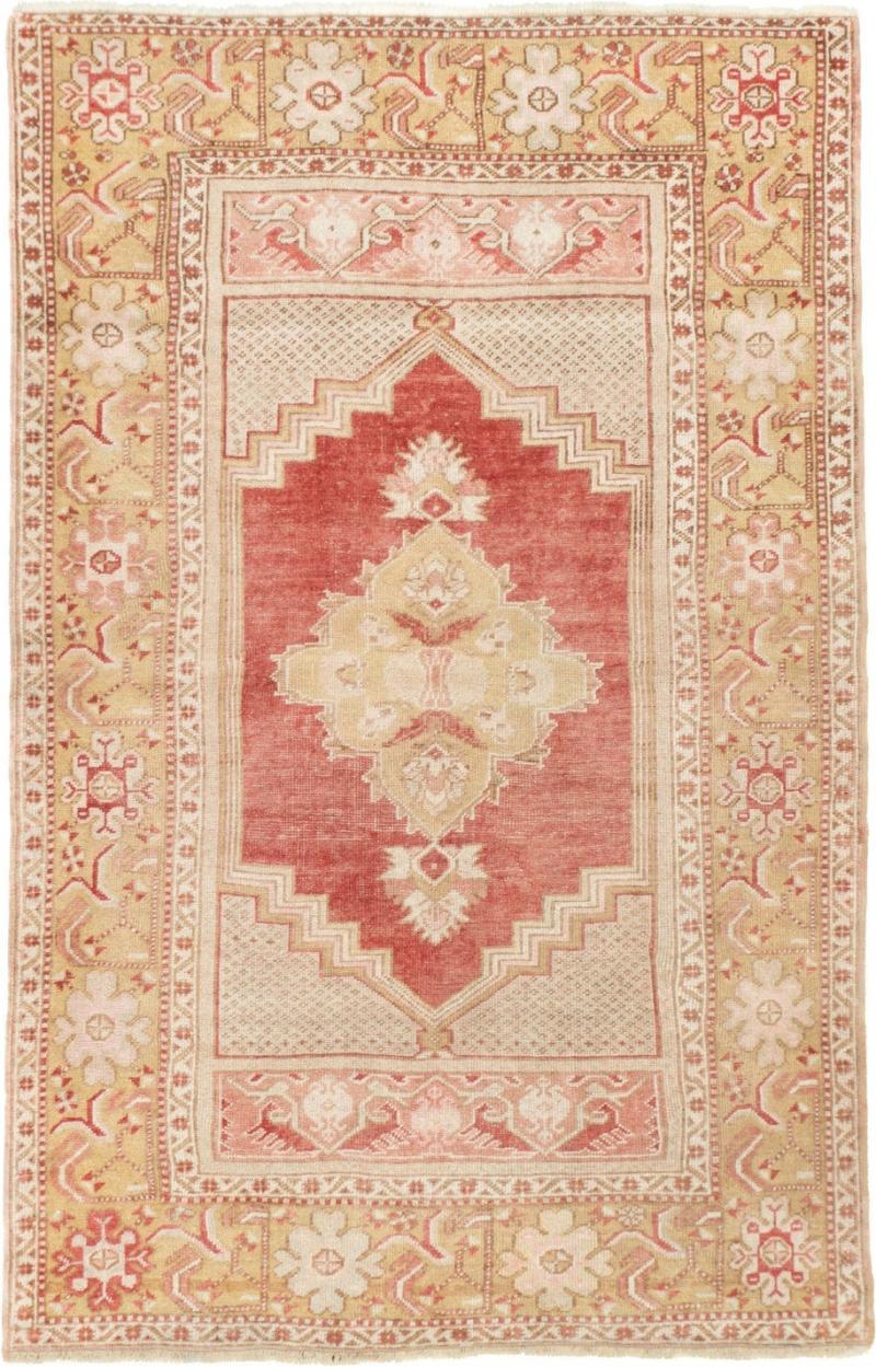 Antique Turkish Anatolian Rug 34 x 53