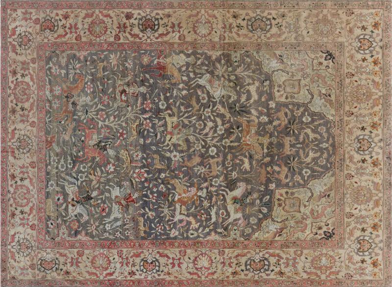 Antique Turkish Hereke Rug